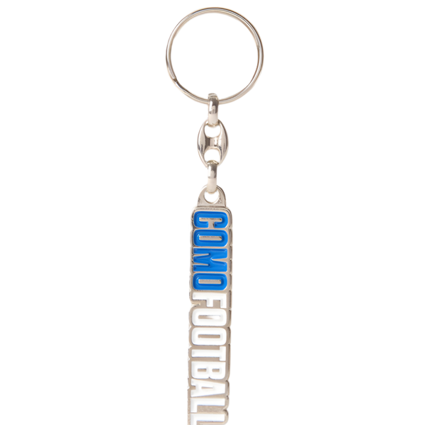 Metal Keyring Football Como 1907