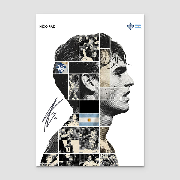 Nico Paz Hand-Signed Poster