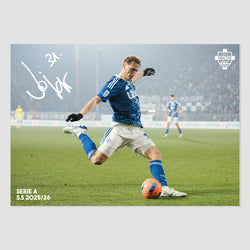 Mërgim Vojvoda Signed Poster A3