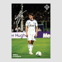 Nico Paz Signed Poster A3