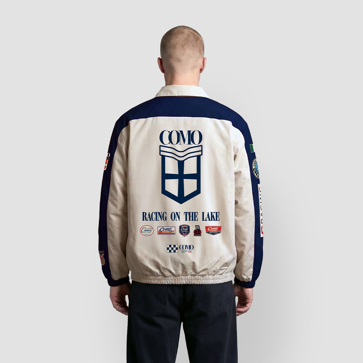 Adidas Como Racing Jacket Beige