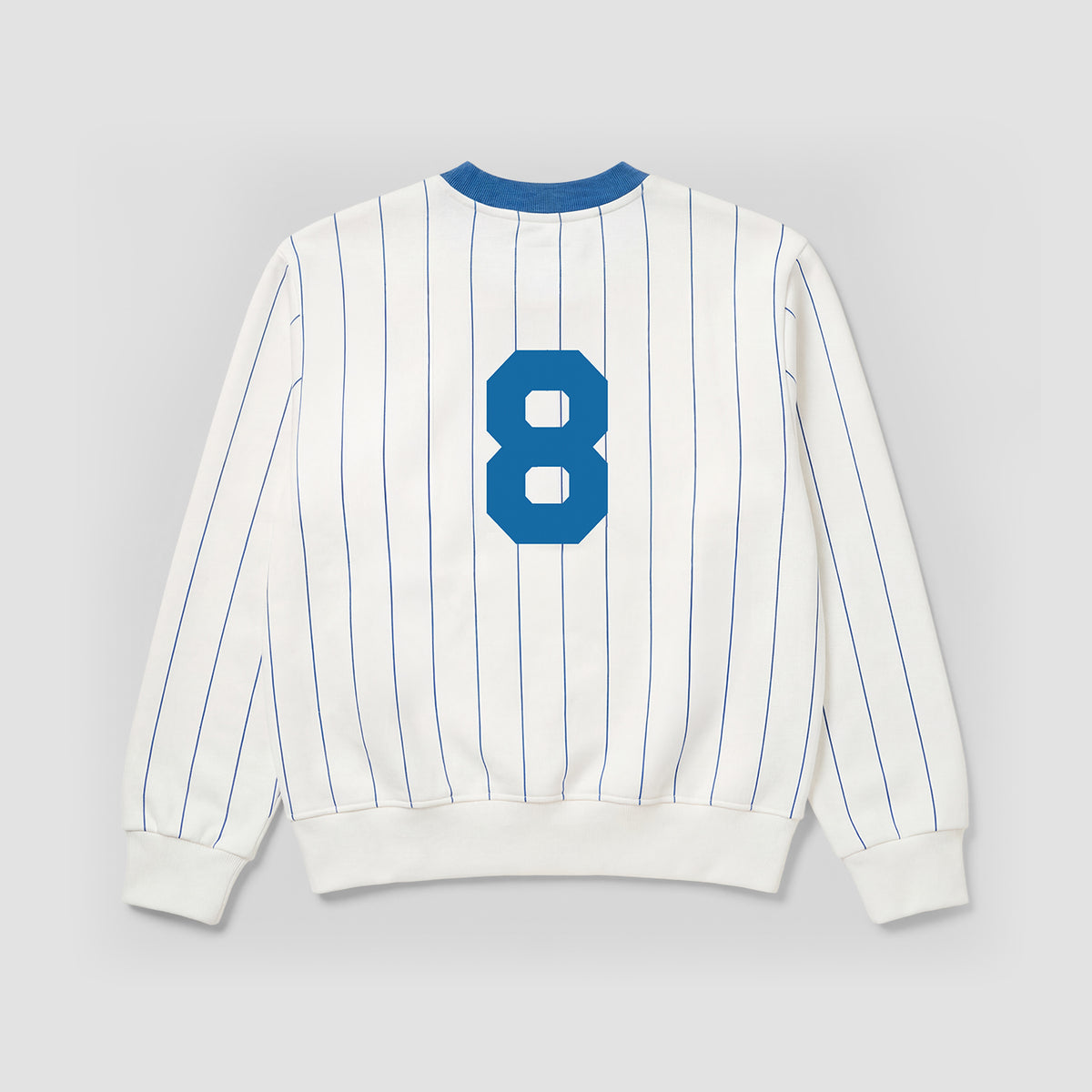 Retro Classic Sweatshirt White Number 8