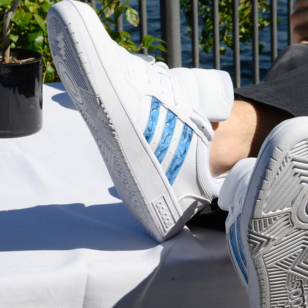 Exclusive Hand-painted Sneakers Adidas x Como