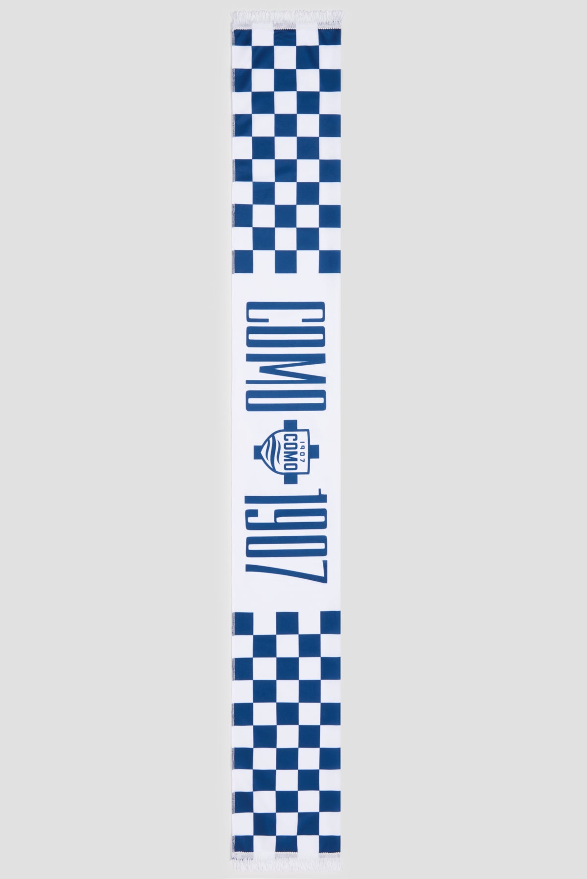 COMO 1907 SHIELD BLUE SQUARE SCARF