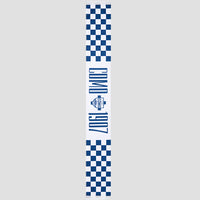 Shield Blue Square Scarf Como 1907