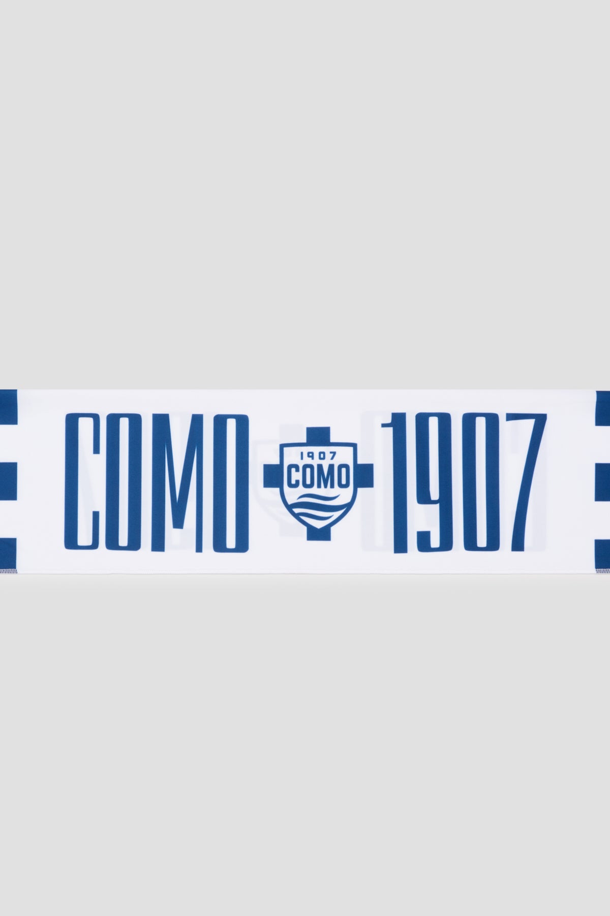 COMO 1907 SHIELD BLUE SQUARE SCARF