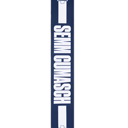 Sciarpa Blu Navy Semm Cumasch Como 1907