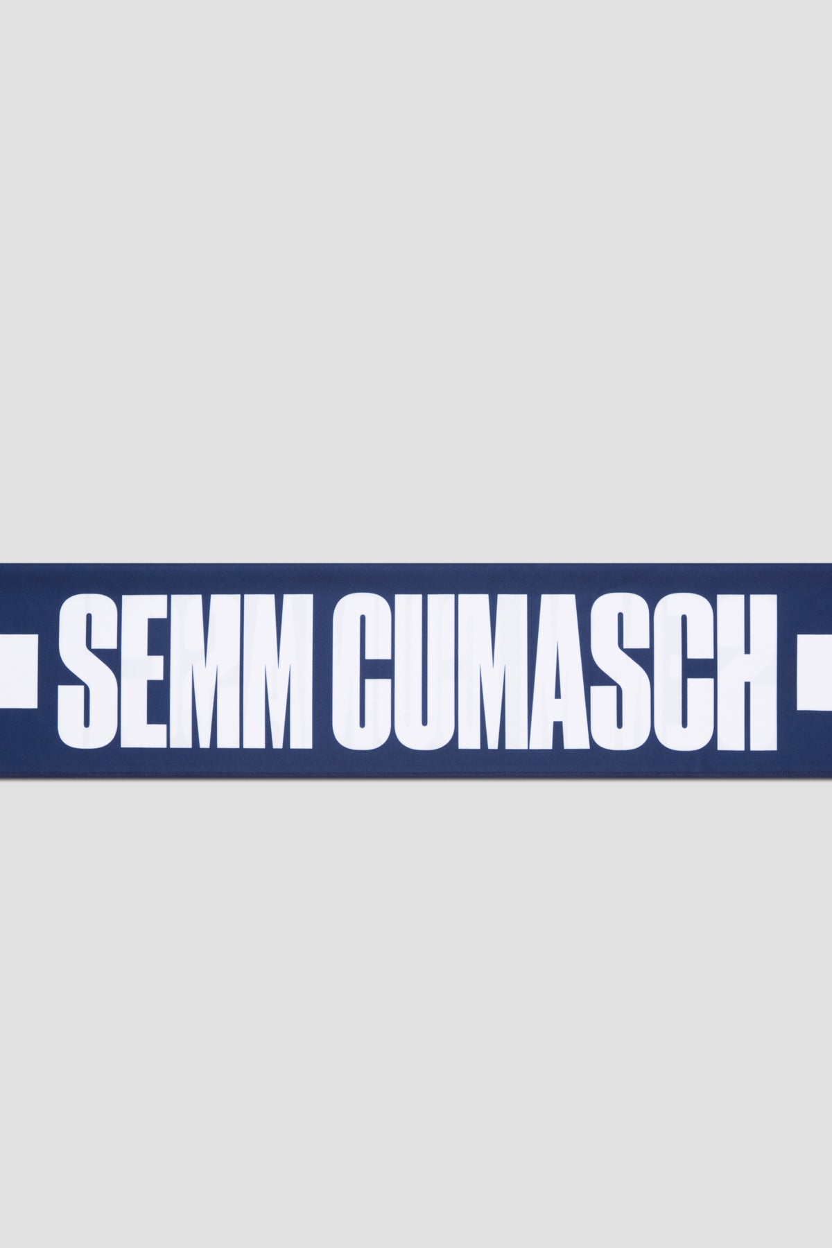 SEMM CUMASCH NAVY SCARF COMO 1907