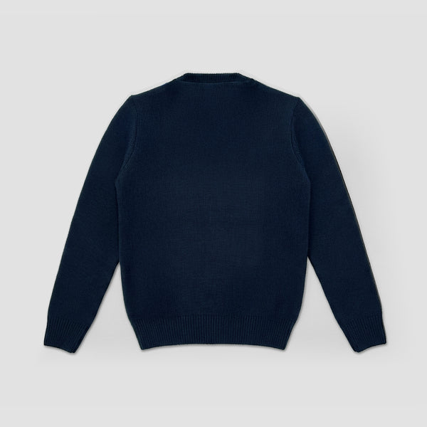 Como 1907 Distinti Jumper Navy Blue