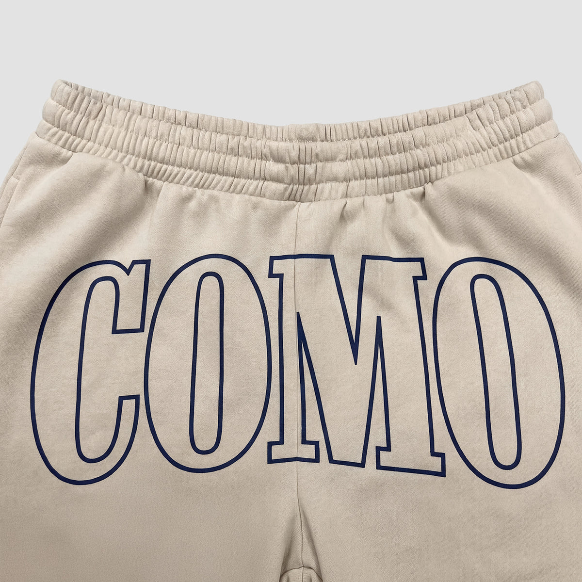 Adidas Como Racing Shorts Felpa Beige