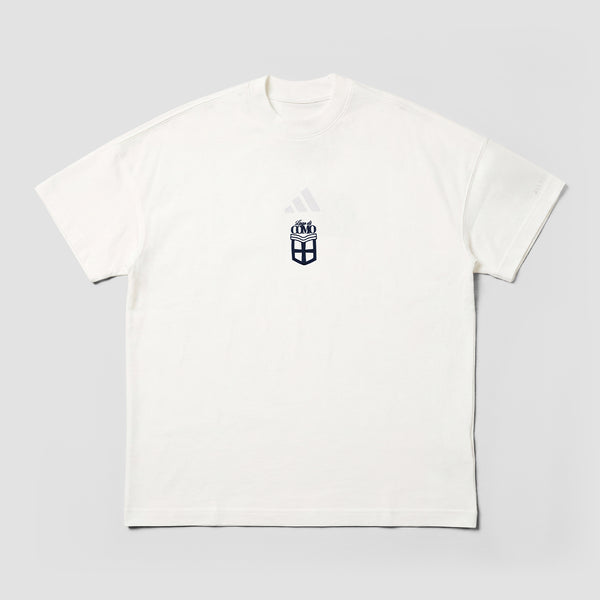 Adidas Como Running Club T-Shirt White 