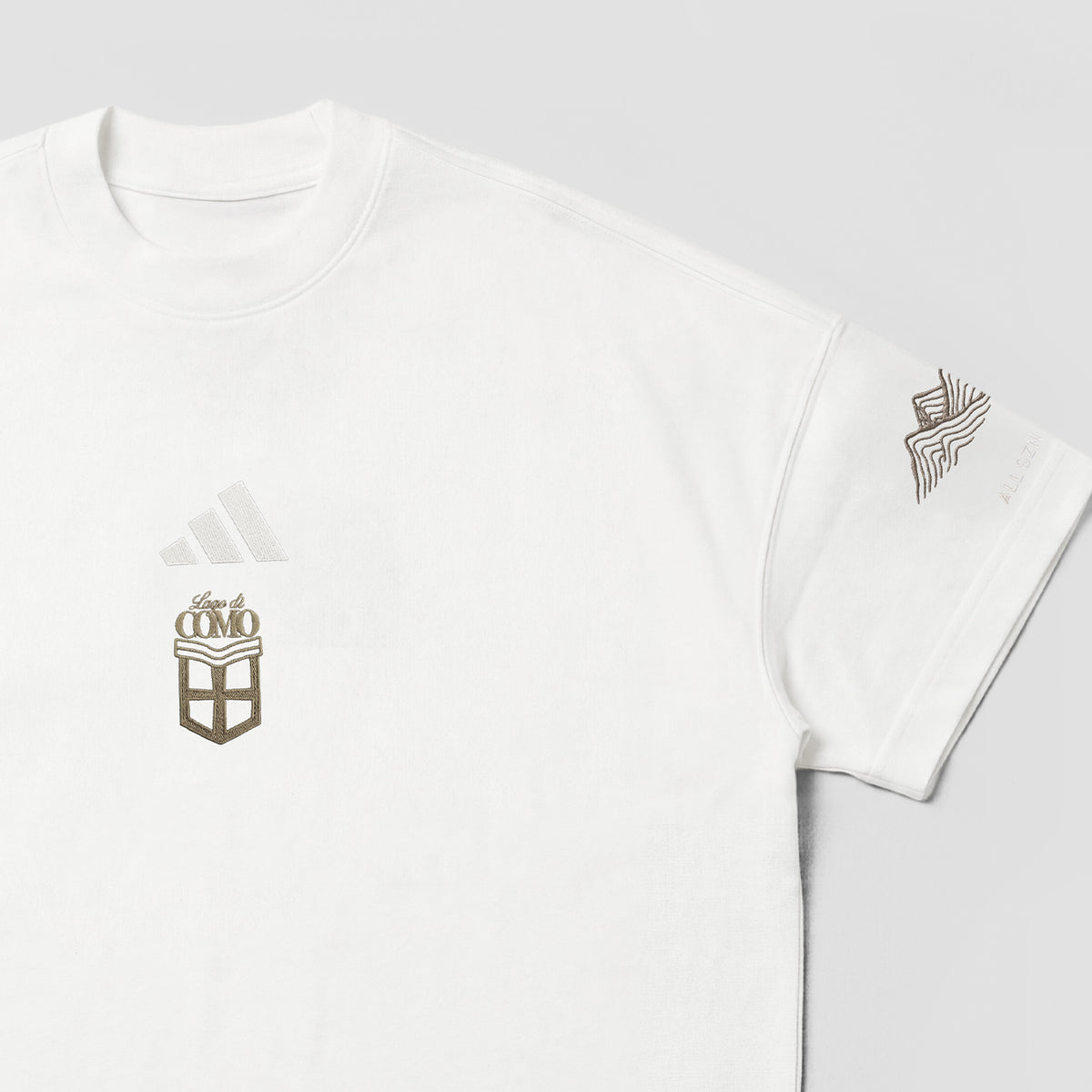 Adidas Como Hiking Club Mountain T-shirt Beige