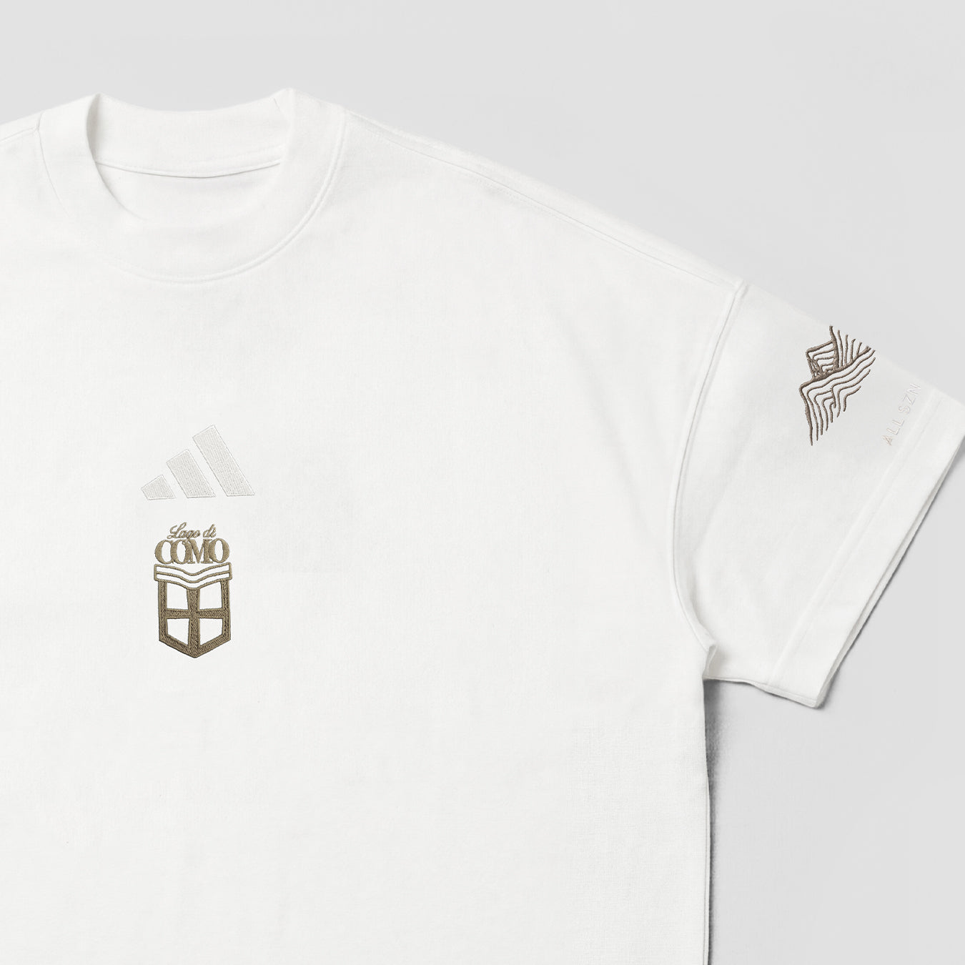 Adidas Como Hiking Club Mountain T-shirt Beige