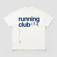 Adidas Como Running Club T-Shirt White 