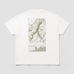 Adidas Como Hiking Club Mountain T-shirt Beige