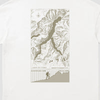 Adidas Como Hiking Club Mountain T-shirt Beige