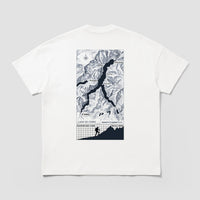 Adidas Como Hiking Club Mountain T-shirt Blu