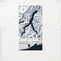 Adidas Como Hiking Club Mountain T-shirt Blu