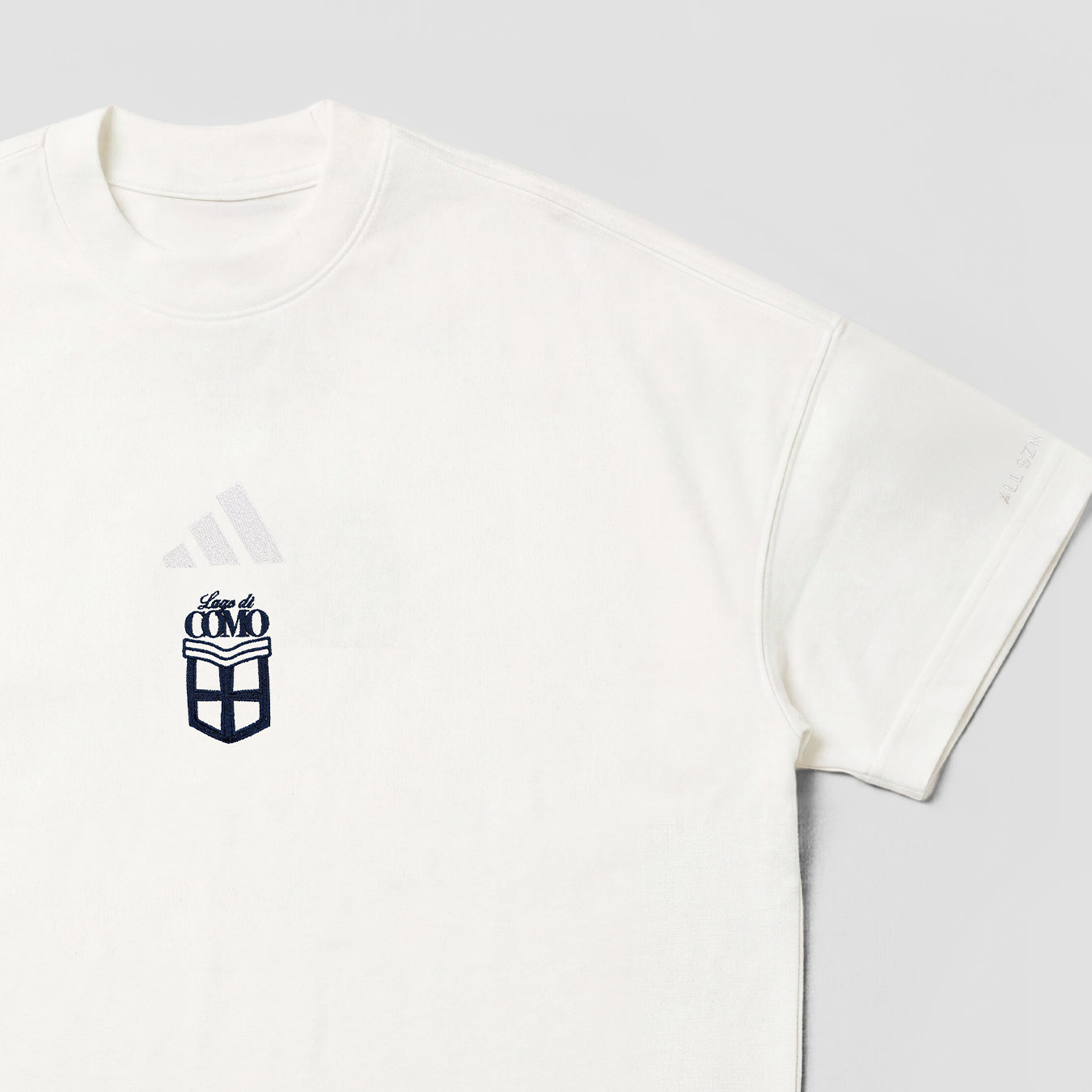 Adidas Como Running Club T-Shirt White 