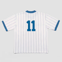 Retro Classic T-shirt Bianca Numero 11