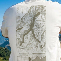 Adidas Como Hiking Club Mountain T-shirt Beige
