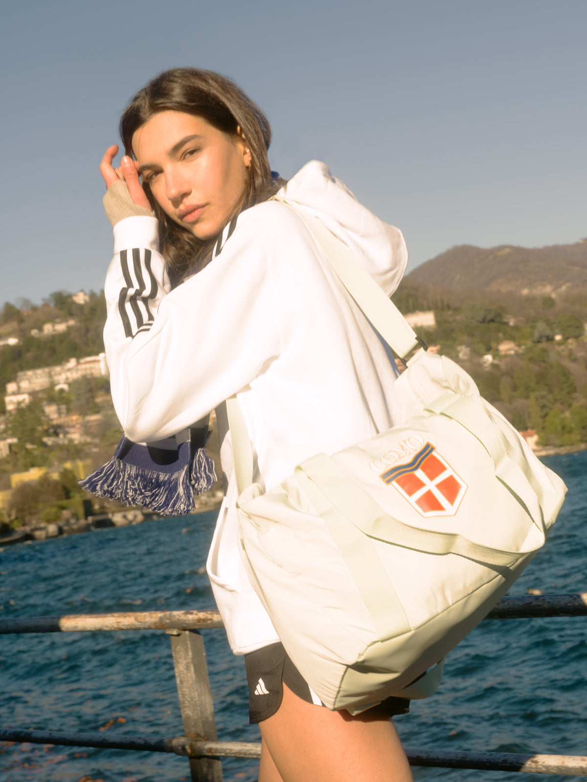 Borsa Sportiva Verde Chiaro Crest Adidas X Como 1907