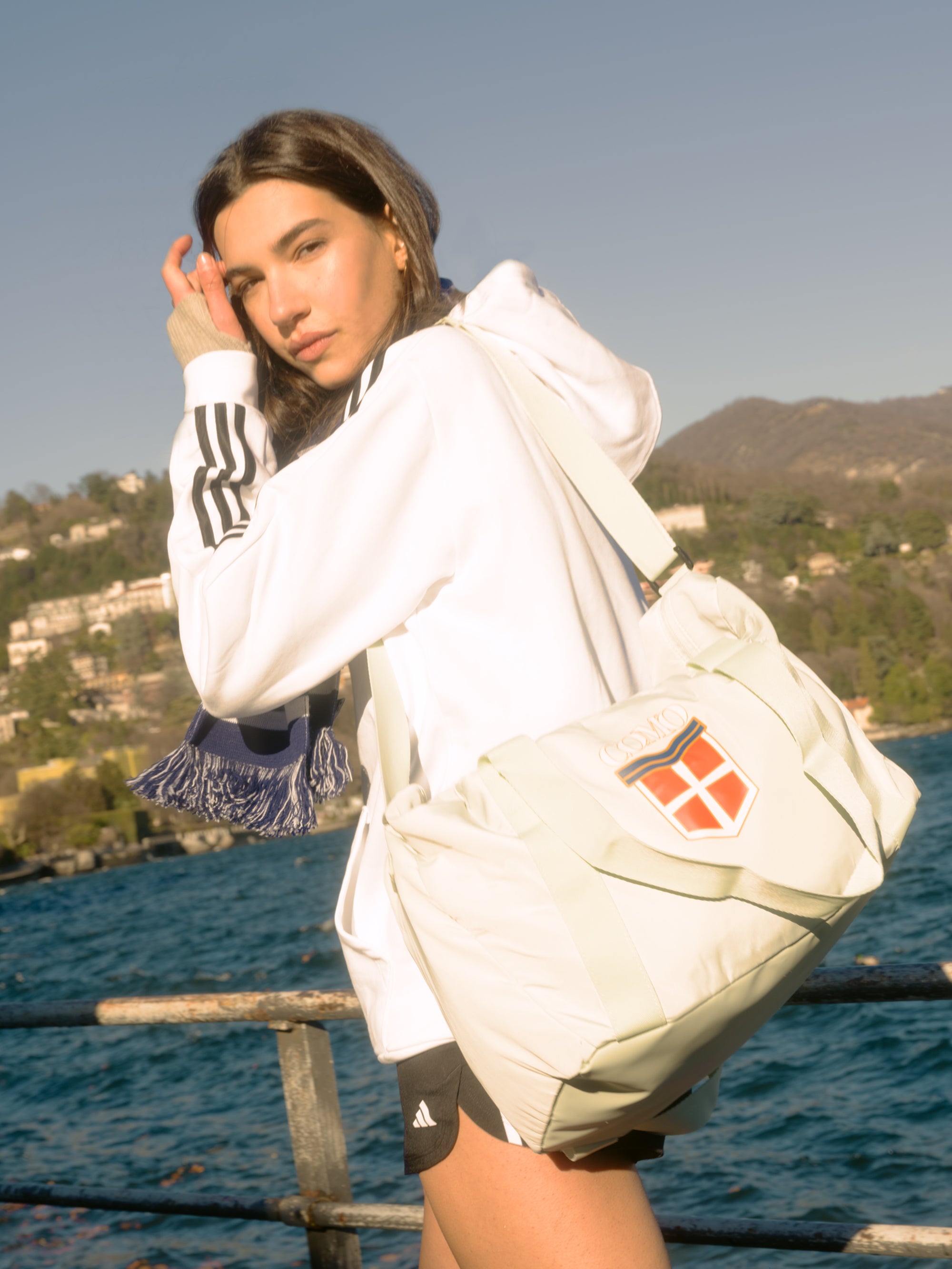 Borsa Sportiva Verde Chiaro Crest Adidas X Como 1907