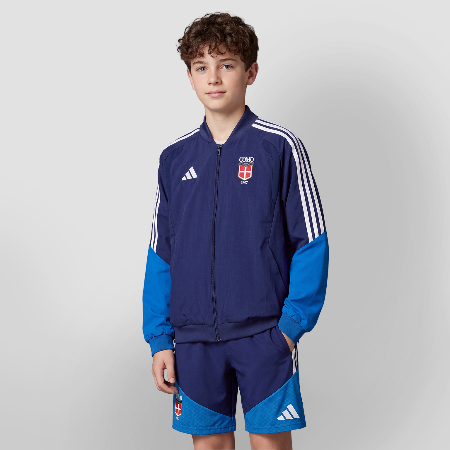 Como 1907 Giacca Pre-Allenamento Bambino 2026/27