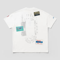 Adidas Como Sticker T-shirt Blue 