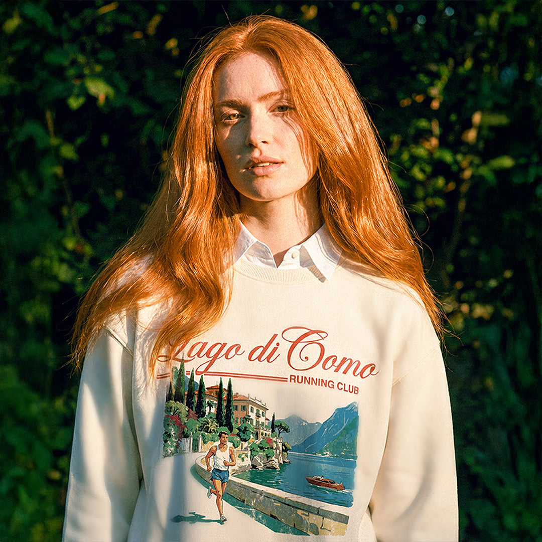 Adidas Como Running Club Landscape Sweatshirt