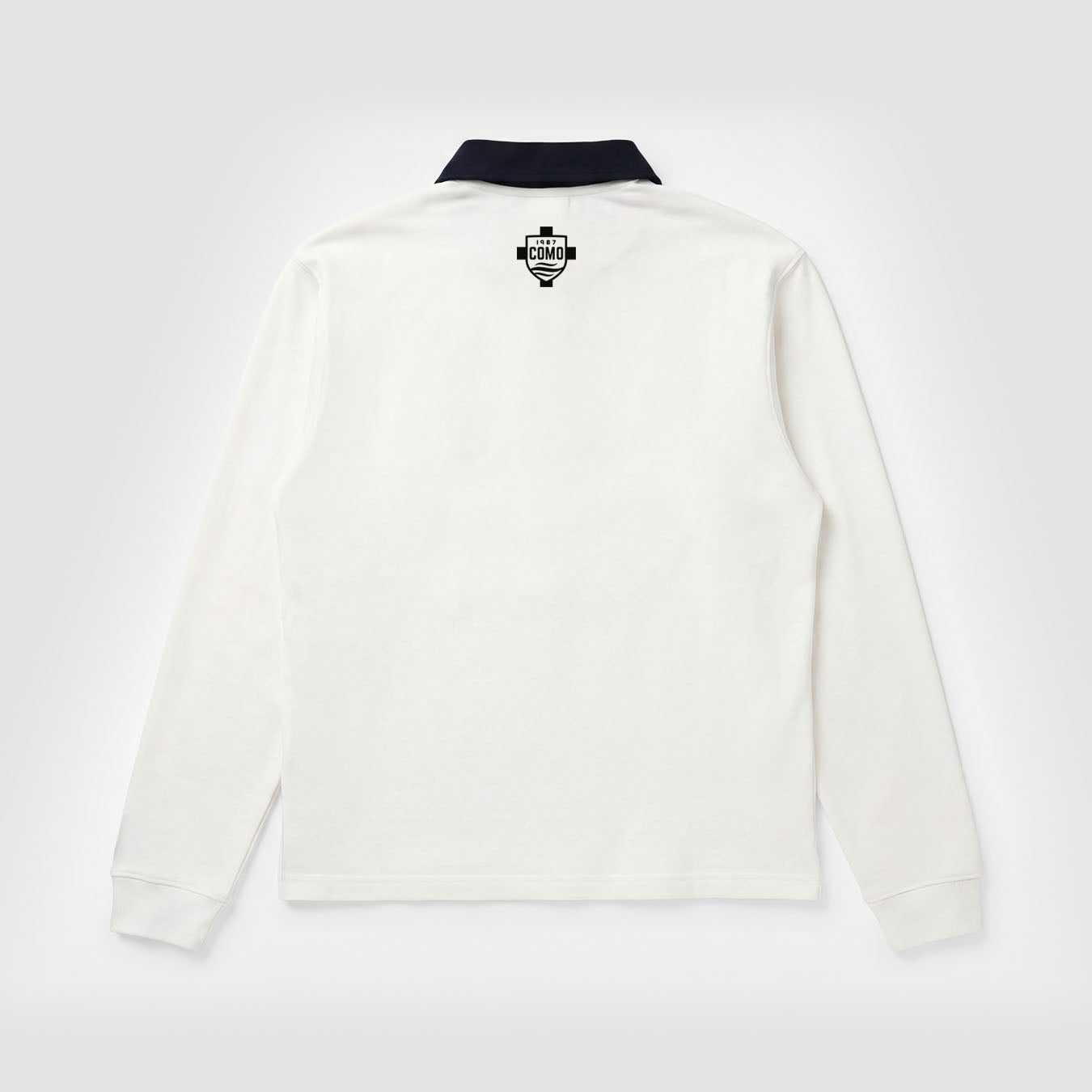 Como 1907 Quarter Zip Off White