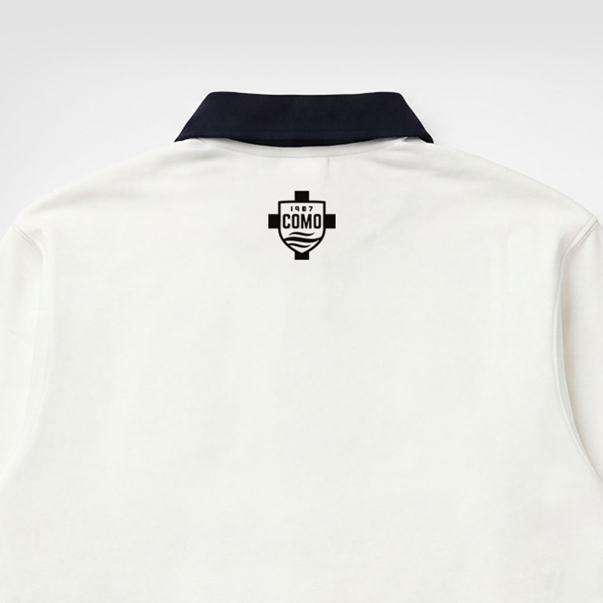Como 1907 Quarter Zip Off White