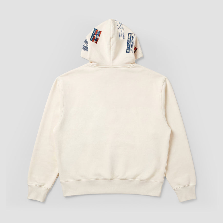 Como 1907 Heritage Hoodie Cream