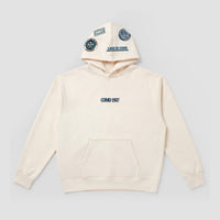 Como 1907 Heritage Felpa con cappuccio Crema
