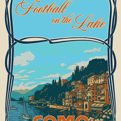 Football on the Lake Poster (32x46,50 cm)