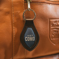 Keychain Leather and Silk of Tie