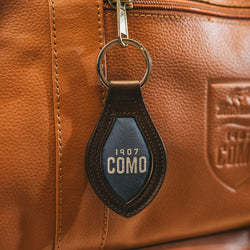 Keychain Leather and Silk of Tie