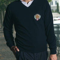 Maglione in Cashmere con Scollo a V