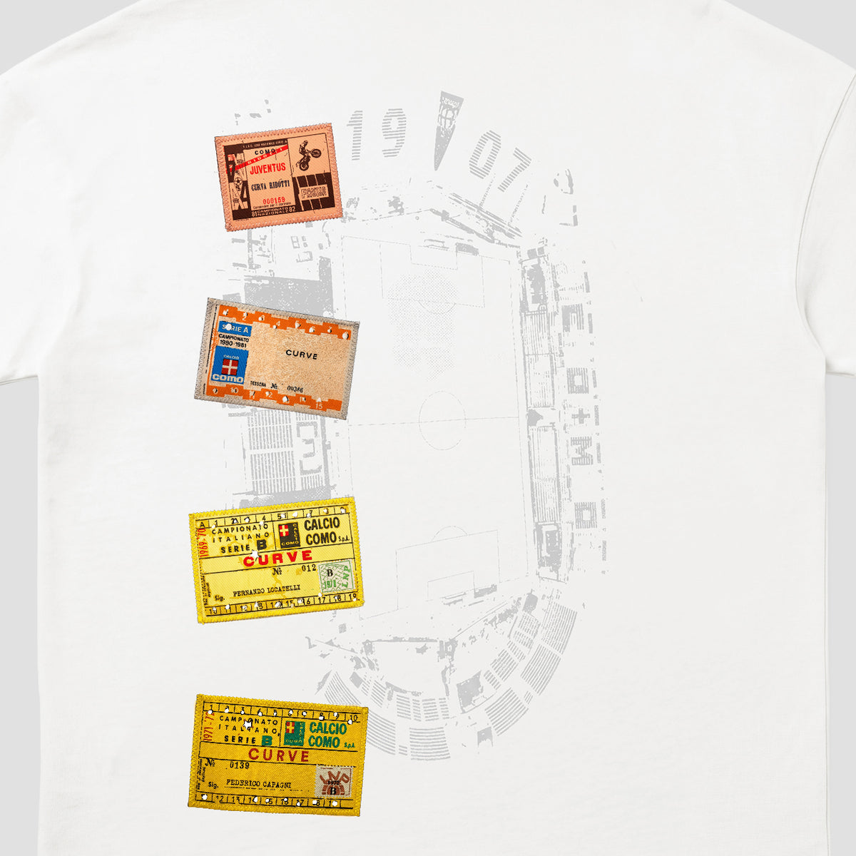 Adidas Como Sticker T-shirt Orange 