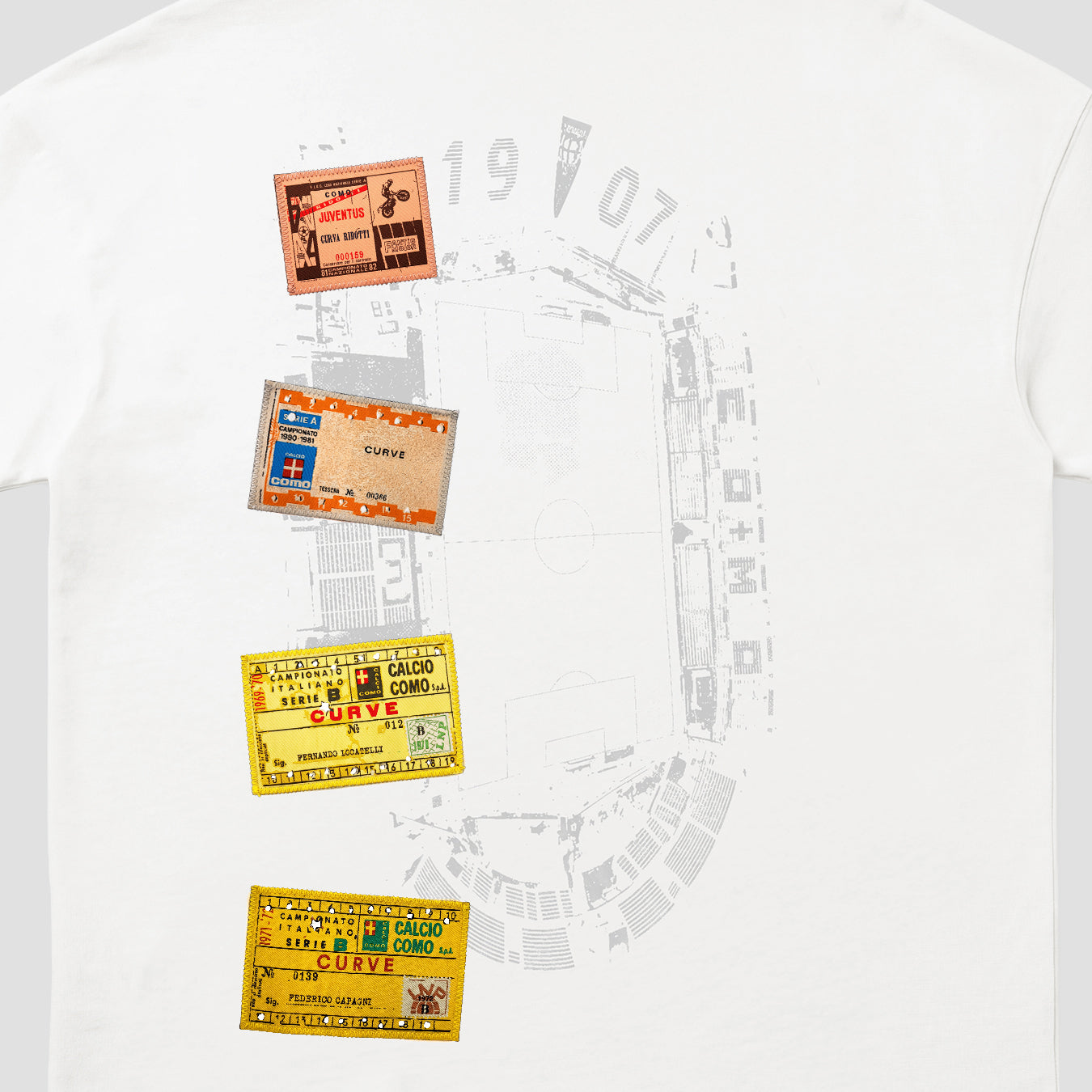 Adidas Como Sticker T-shirt Orange 