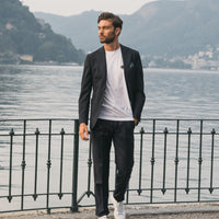 Pantalone Sartoriale con Doppie Pince