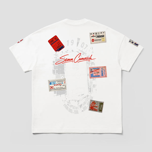 Adidas Como Sticker T-shirt Red 
