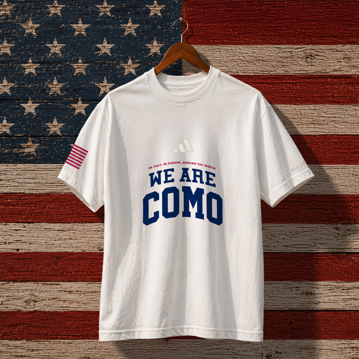 Semm Cumasch USA Rounded Adidas T-shirt