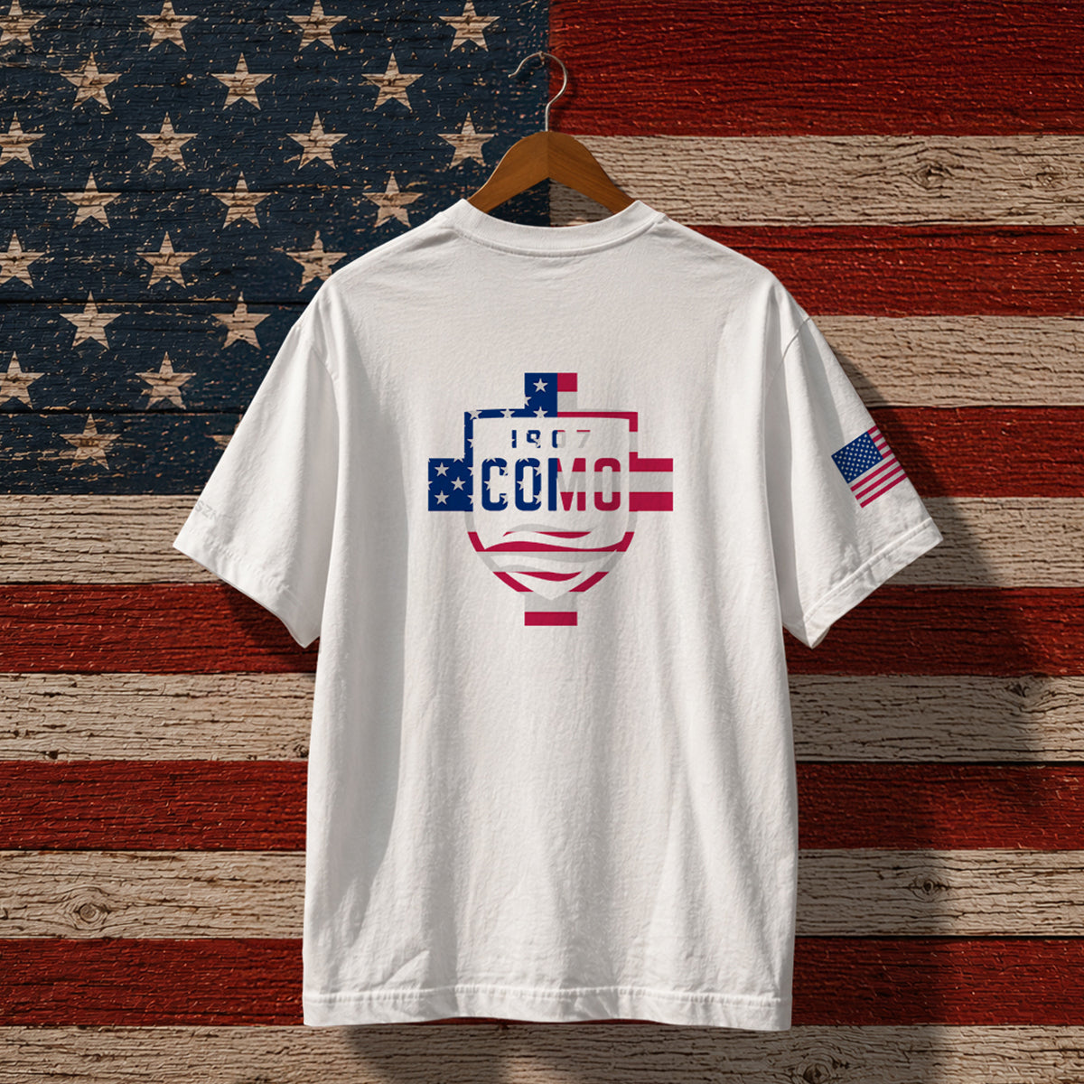 Semm Cumasch USA Rounded Adidas T-shirt