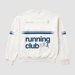 Adidas Como Running Club Striped Sweatshirt