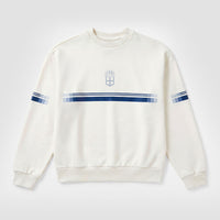 Adidas Como Running Club Striped Sweatshirt