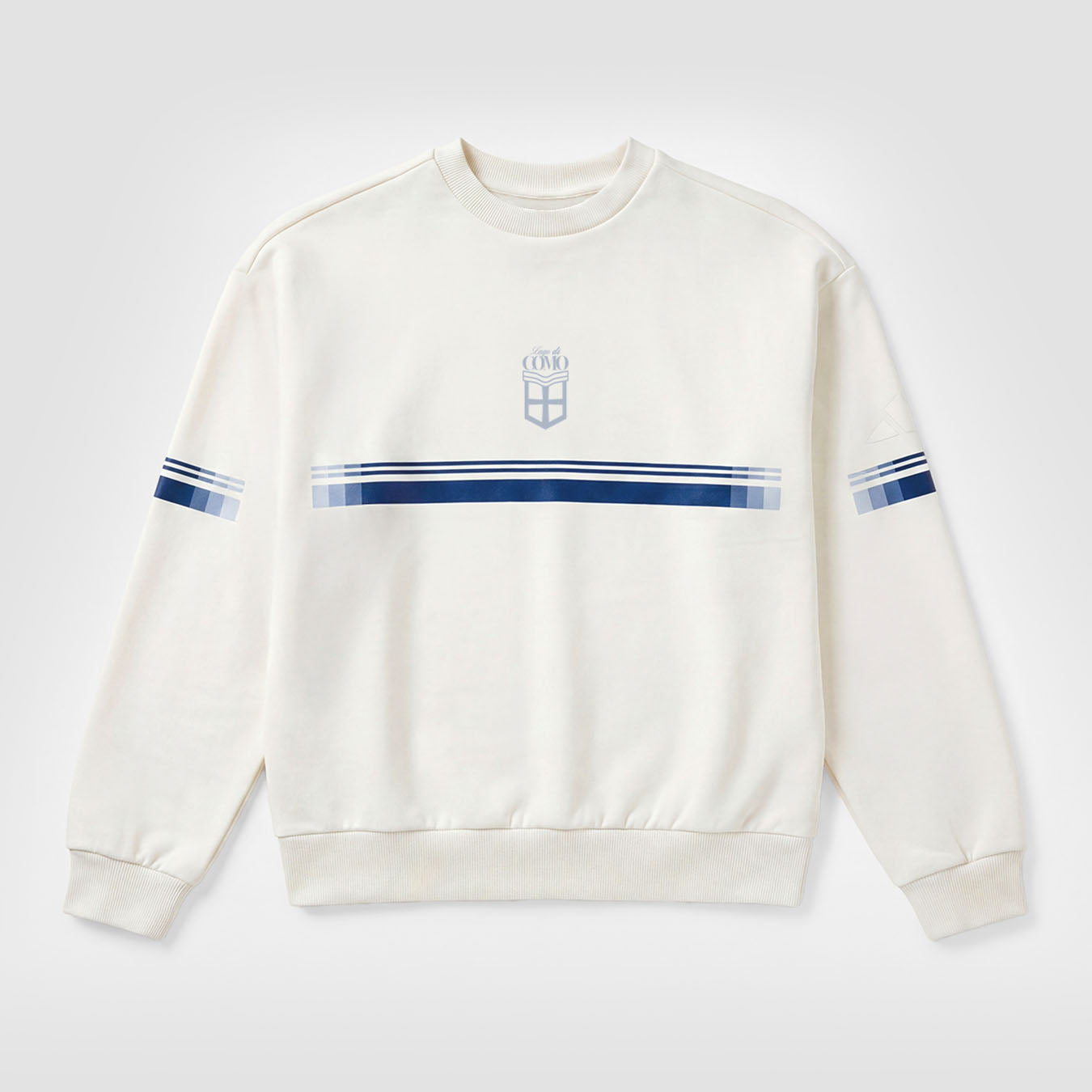 Adidas Como Running Club Striped Sweatshirt