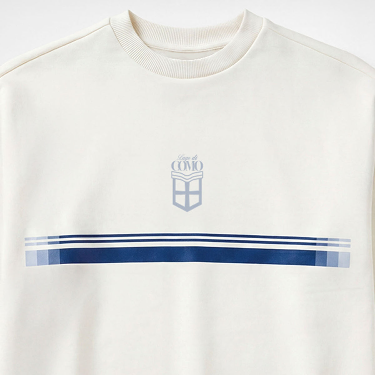 Adidas Como Running Club Striped Sweatshirt