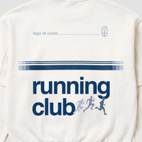 Adidas Como Running Club Striped Sweatshirt