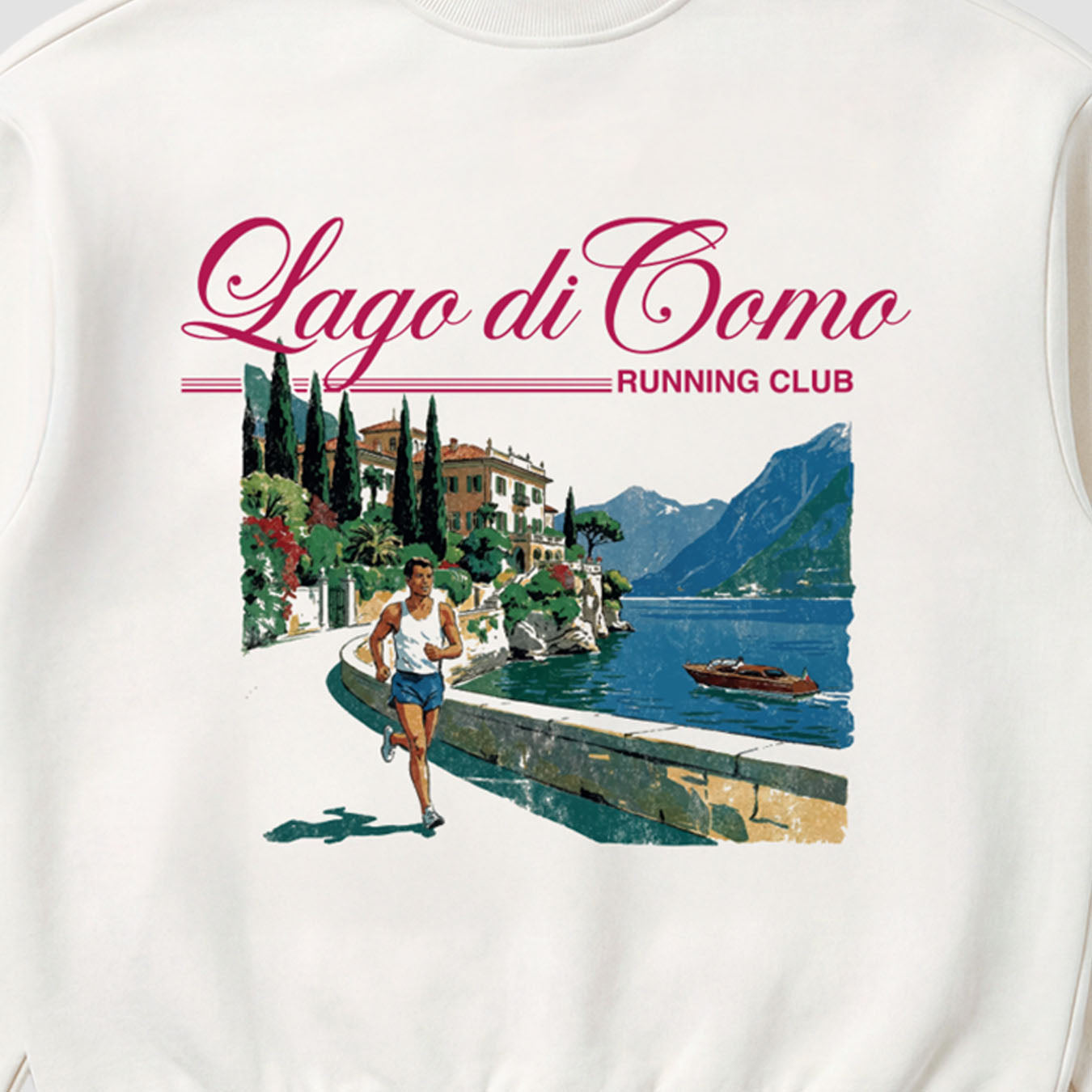 Adidas Como Running Club Landscape Sweatshirt